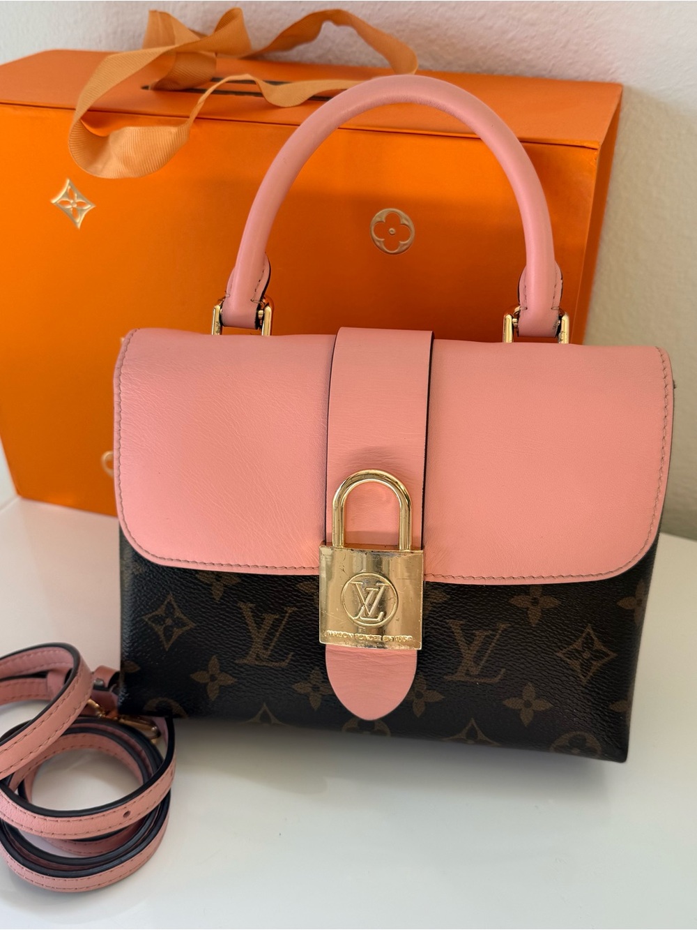 Louis Vuitton Pink Locky BB Handle Satchel - Picture 9 of 14
